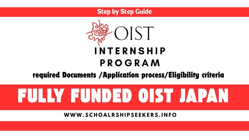 Fully Funded OIST Japan Internship Program: Apply Now for Spring & Fall